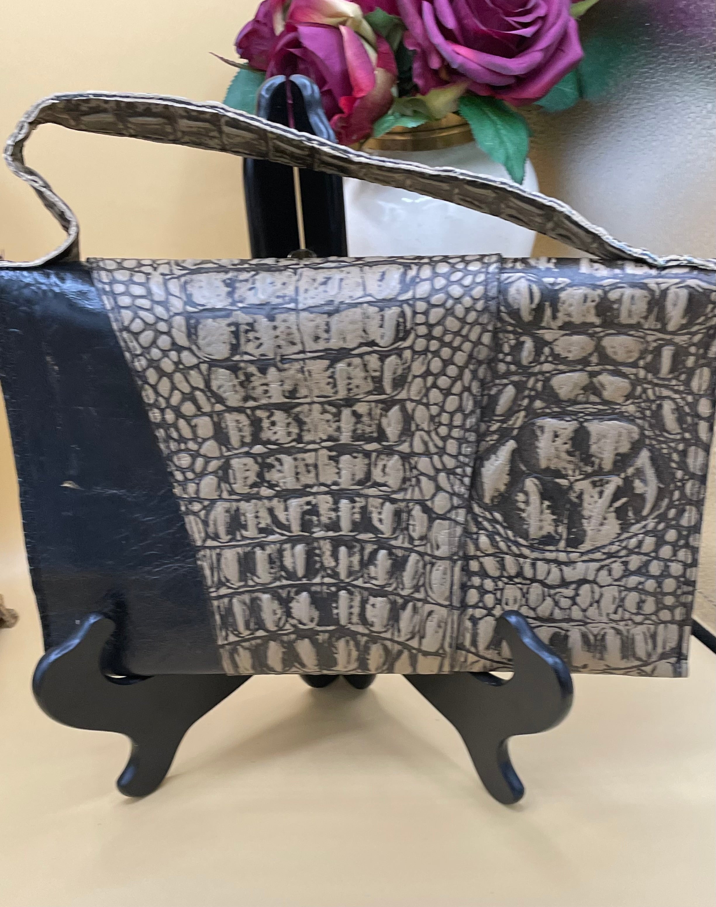 Artist Clutch with overlay