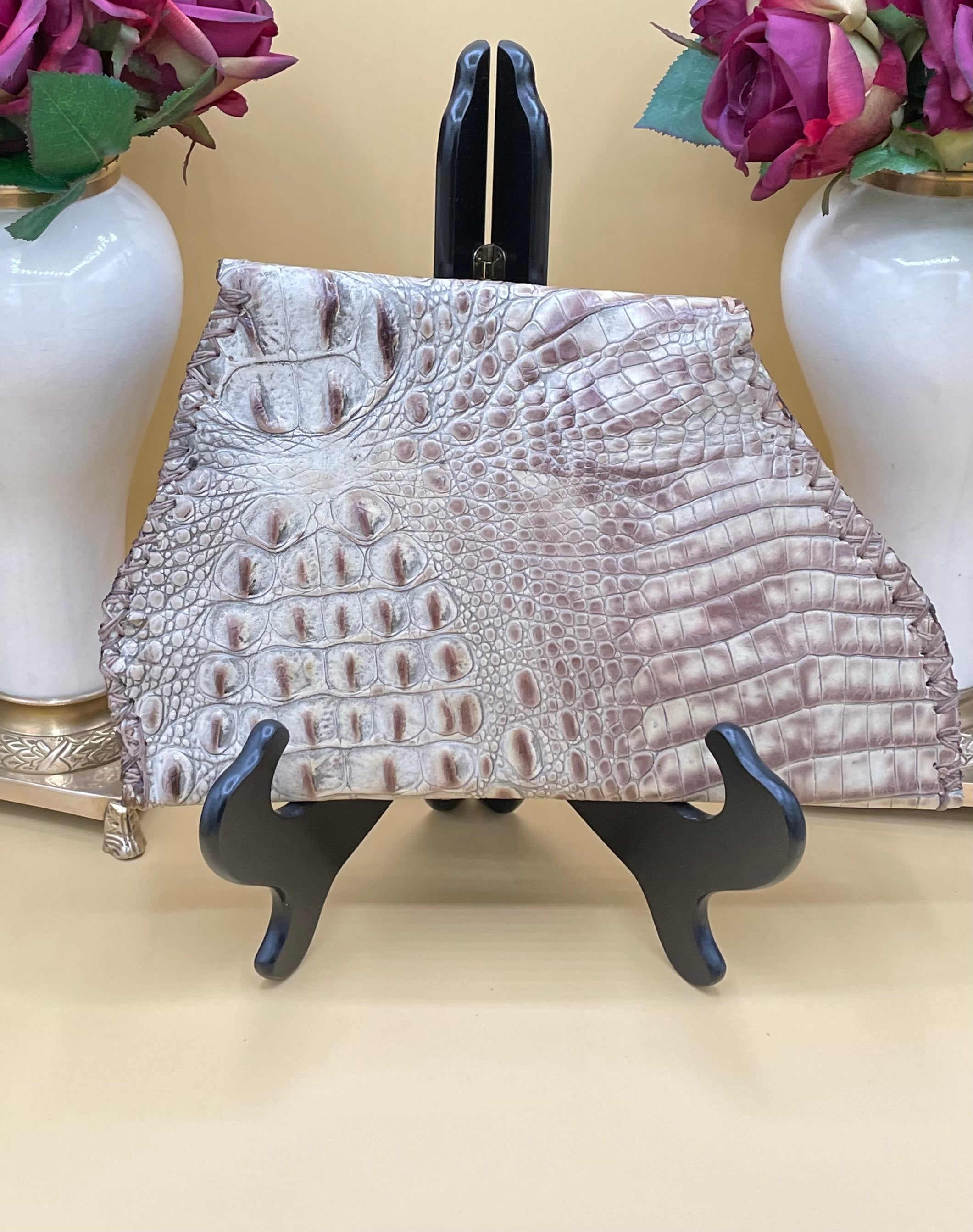 Beige/Tan with Brown Clutch