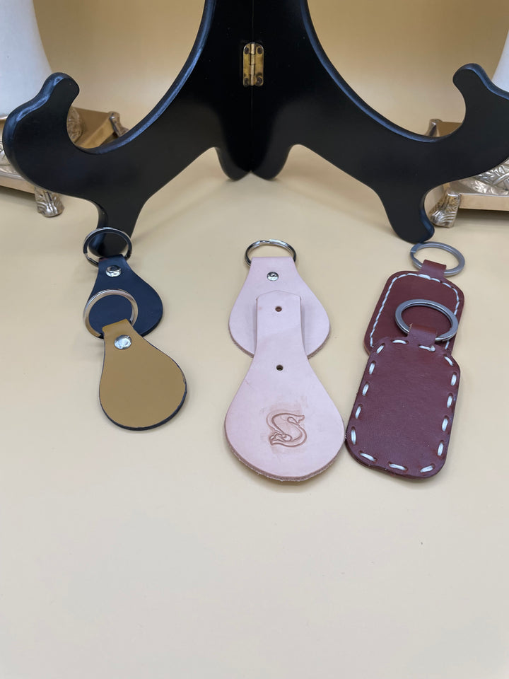 Leather Key Chains Collection – Personalized & Handcrafted